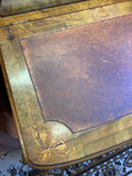 Victorian Walnut Inlay Davenport desk