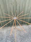 Rare New Zealand made fold out umbrella clothes drying rack