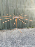 Rare New Zealand made fold out umbrella clothes drying rack