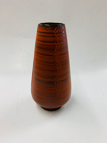 German pottery vase