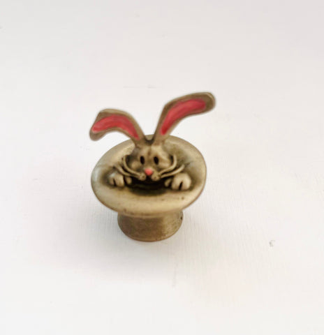 Salengor Pewter Rabbit in a Hat