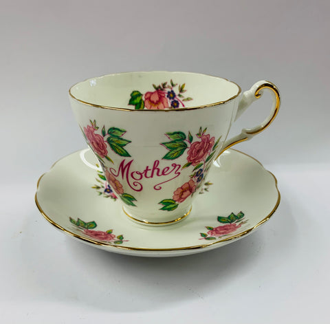 Regency Mother cup and saucer