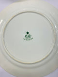 Rare Paragon Floral lunch plate for the visit by the Queen 1913