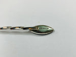 Set 6 Sterling Silver and Paua shell spoons Disabled Servicemen’s Re-est League NZ