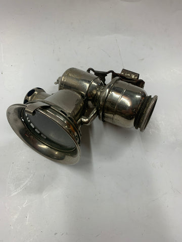 Vintage carbide bike lamp