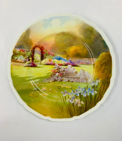 Rare hand painted Royal Doulton plate J. Price