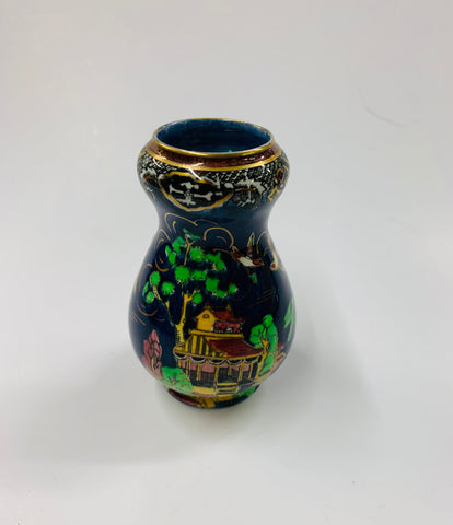 Royal Winton Oriental Scene lustre vase
