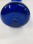 Midcentury design Cobalt blue vase