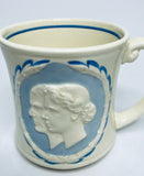 Burleighware White Mug of Queen Elizabeth II Coronation