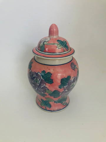 Pink And Purple Ginger Jar