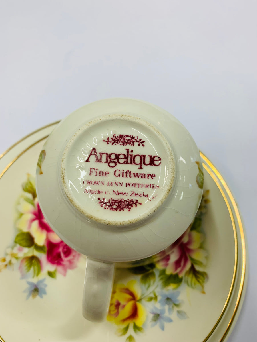 Crown Lynn Angelique Trio Antique Alley