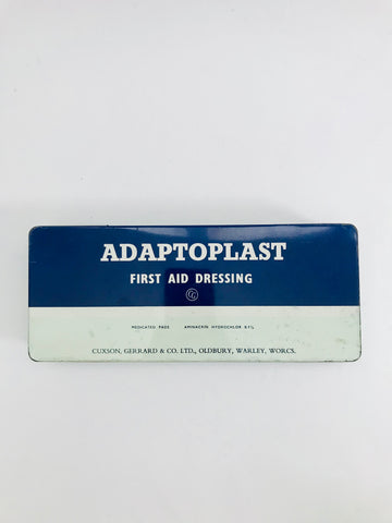 Adaptoplast First Aid Dressing Tin