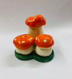 Ceramic Toadstool cruet set