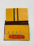 Snake skin needle case