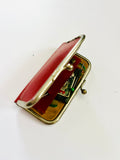 Miniature Red Purse Style Sewing Kit