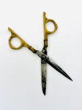 Brass Victorian Embroidery Scissors