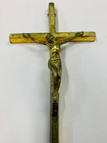 Brass Jesus on the Cross