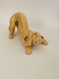 SylvaC Pottery playful dachshund