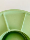 Bakelite green cotton reel holder NZ made