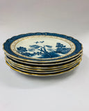 Booths Real Old Willow set 6 side plates