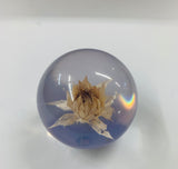 Fairy clock made in NZ Resin paperweight