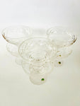 Stuart Crystal Set of Six Champagne glasses