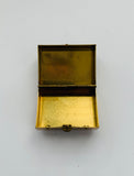 Miniature Brass Sewing Box