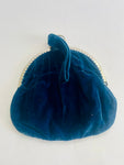 Blue Velvet Purse
