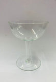 Vintage hollow stem champagne glass