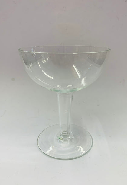Vintage hollow stem champagne glass