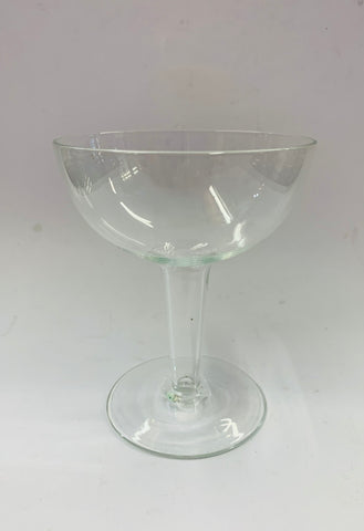 Vintage hollow stem champagne glass