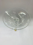 Large Webb Corbett Crystal compote
