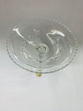 Large Webb Corbett Crystal compote