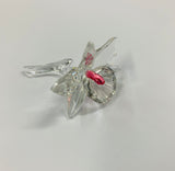 Swarovski crystal flower