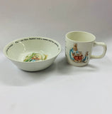 Wedgwood Peter Rabbit bowl and mugMade