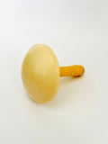 White and Cream Bakelite Darning Mushroom