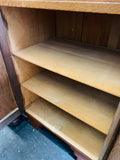 Art Deco solid oak cabinet