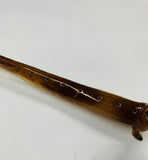 Porcelain Dachshund hat pin holder