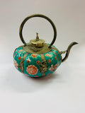 Antique oriental ceramic teapot