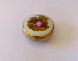 Limoges Round Small Ring Box
