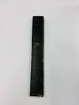 Antique slide rule in case