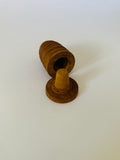 Wooden treen thimble holder