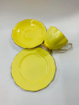 Queen Anne Yellow floral trio