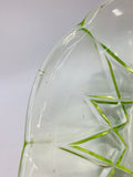 Uranium glass Art Deco bowl