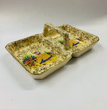 Empire ware Crinoline lady 2 sided butter or soap dish
