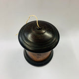 Victorian wooden treen twine holder