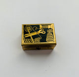 Miniature Brass Sewing Box