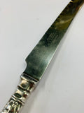Silver plated bread knife