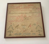 Antique Sampler 1834