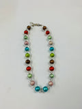 Glass Midcentury beaded necklace